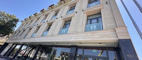 Fassade der Unterkunft