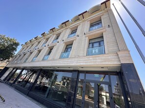 Façade de l’hébergement