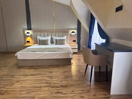 Classic Double Room, City View | In-room safe, desk, laptop workspace, blackout drapes