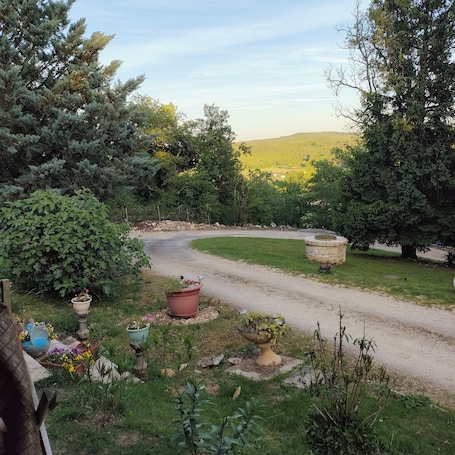 Property grounds. Mobile home petit coin de paradis
