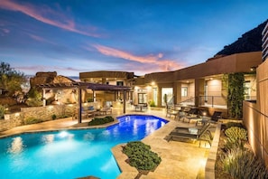 A heated pool - New! Enchanted Estate- Elevated Scottsdale Villa (Scottsdale)