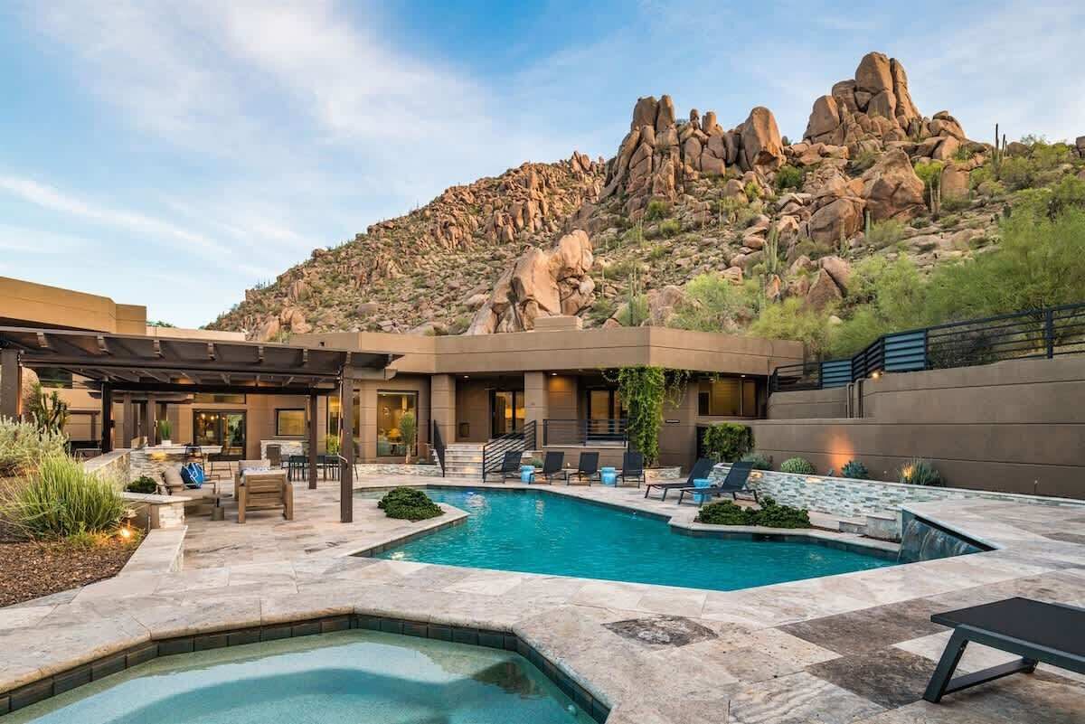 Una piscina climatizada