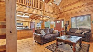 TV, fireplace, DVD player