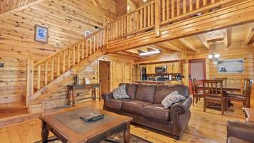 TV, fireplace, DVD player