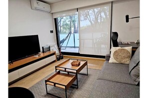 Living area - D'Figueira, modern and domotic (Departamento de Maldonado)