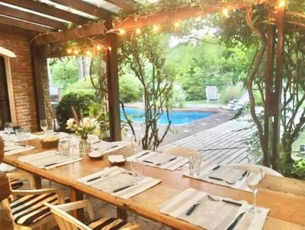 Restaurante al aire libre