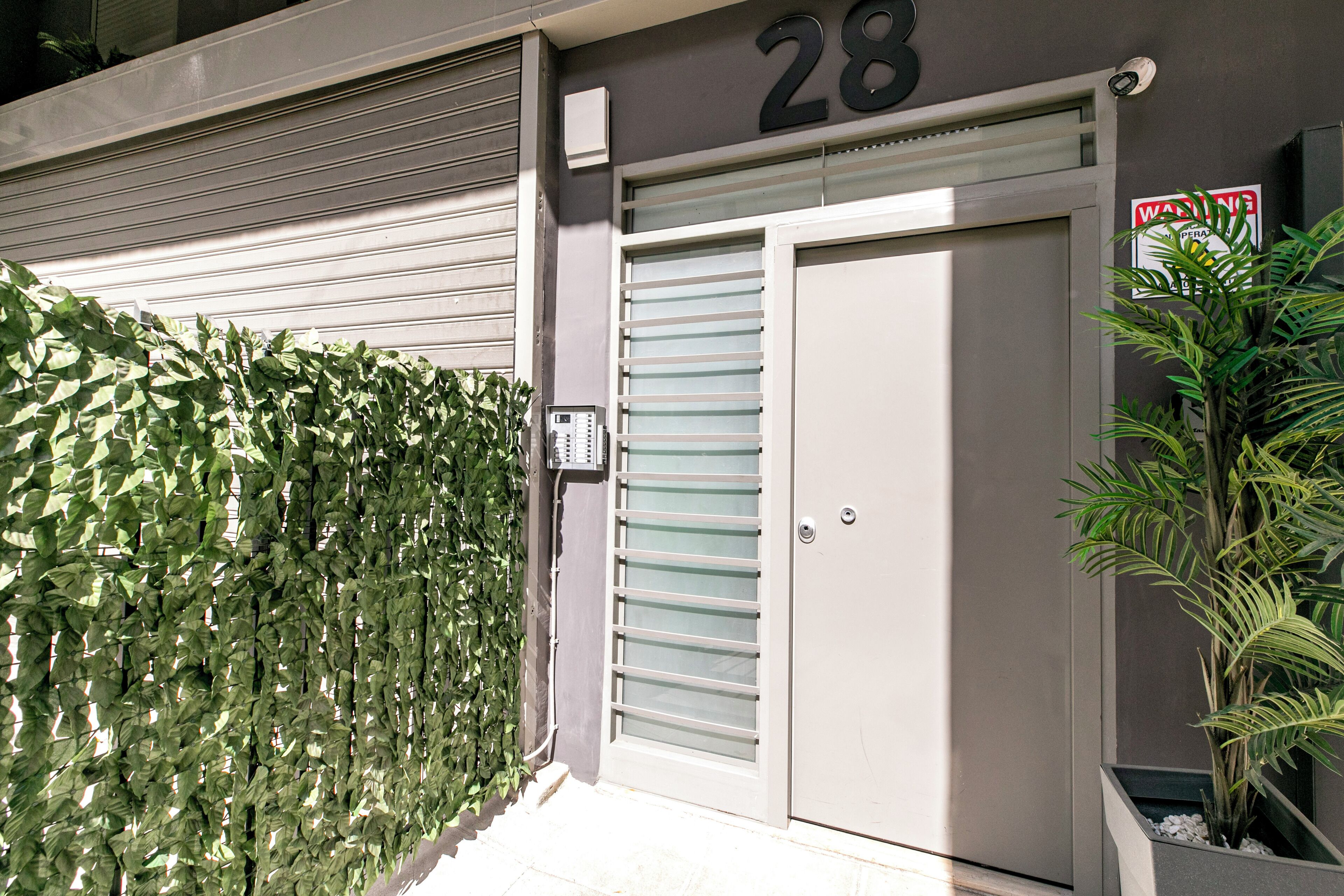 Entrada da propriedade