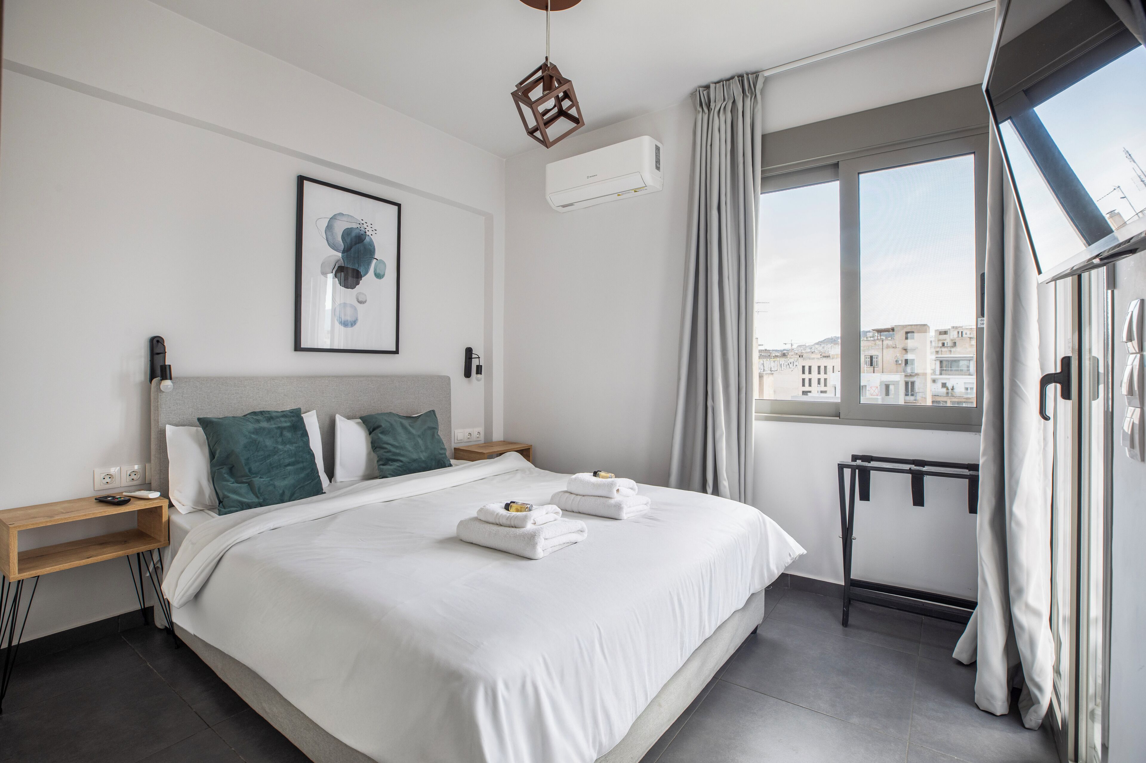 公寓, 1 间卧室, 厨房, 城市景观 | 城市景观