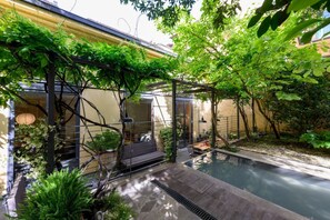 Una piscina climatizada