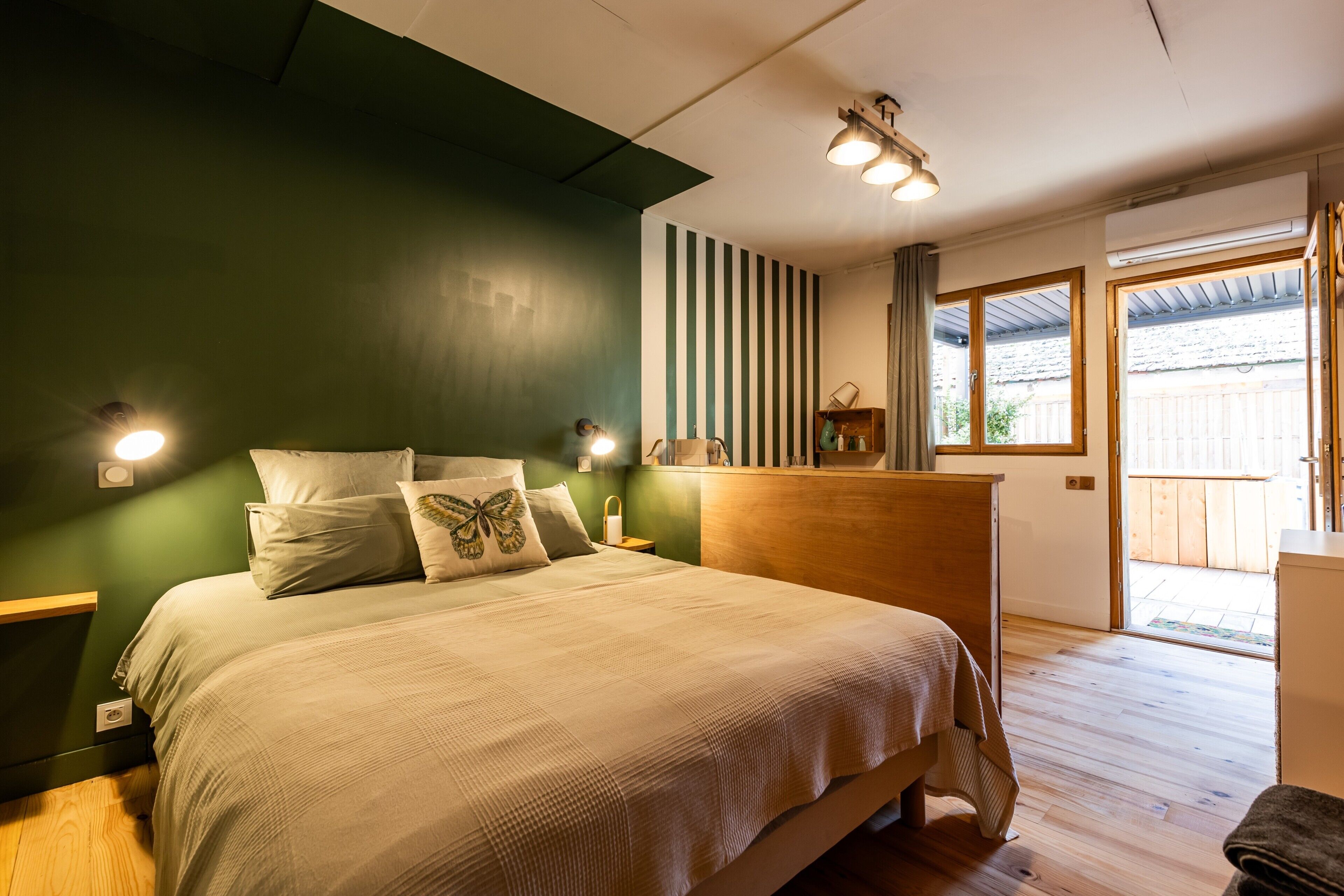 1 chambre, Wi-Fi, draps fournis