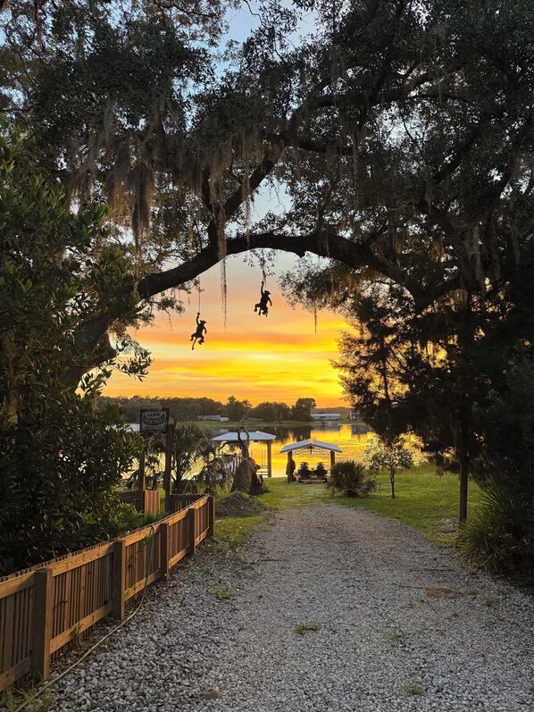 Enceinte de l’hébergement