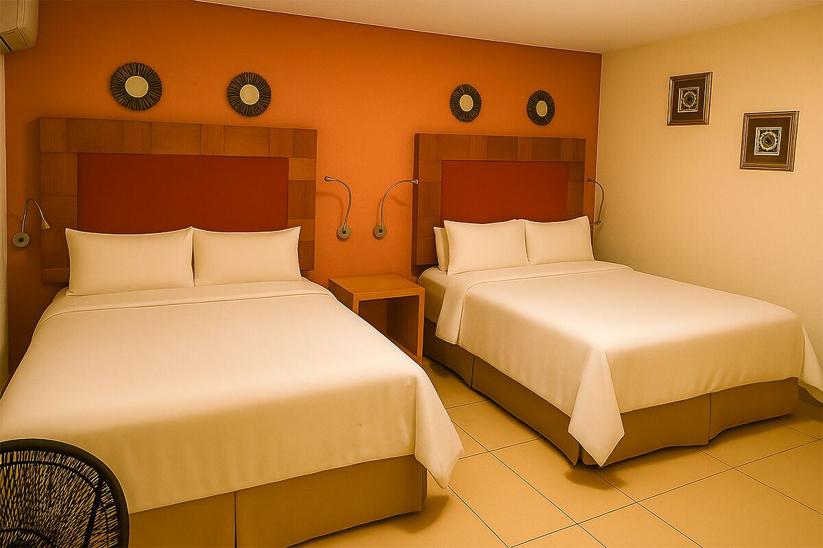 办公桌、笔记本电脑工作区、遮光窗帘、熨斗/熨衣板