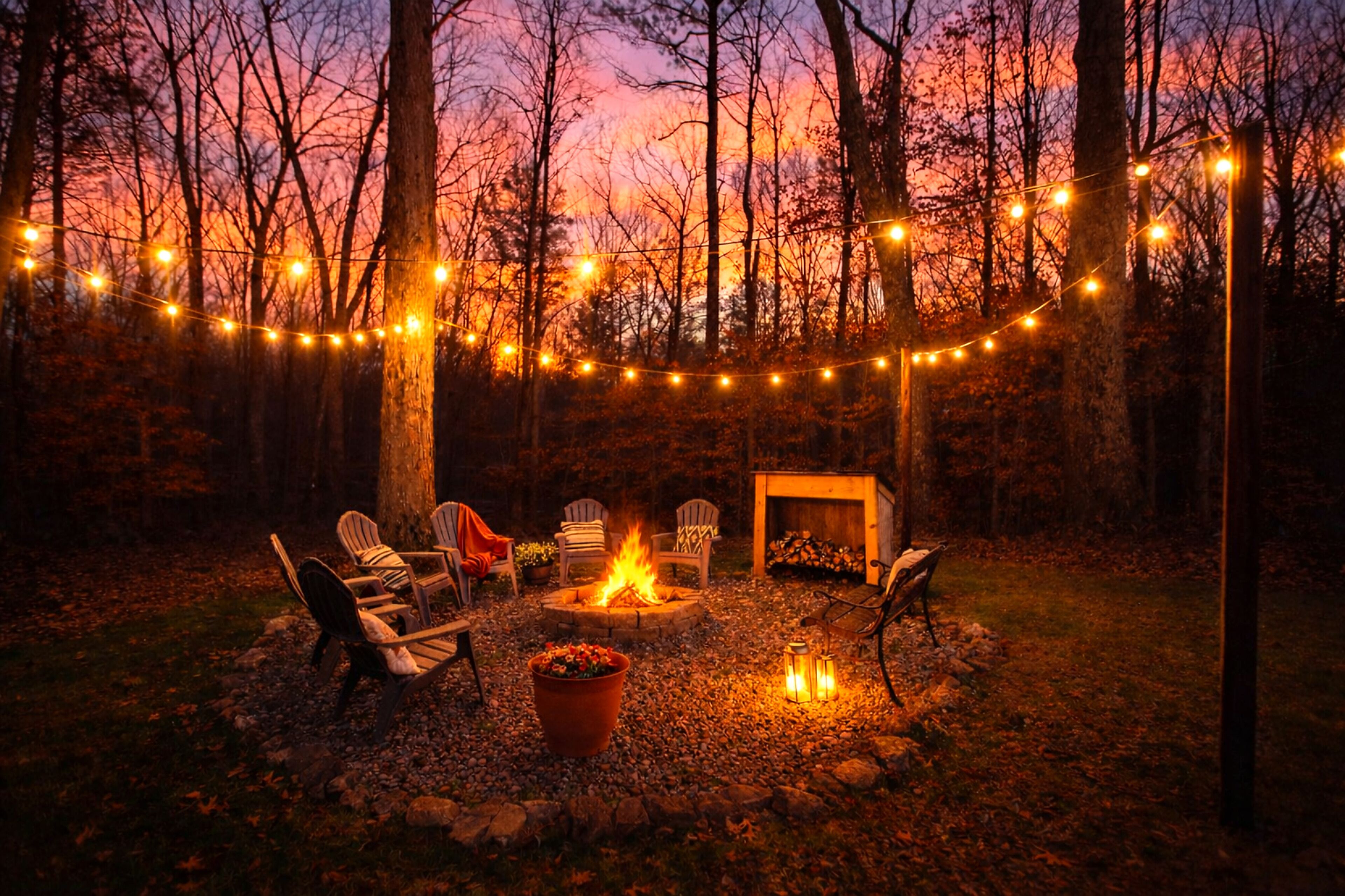 Enceinte de l’hébergement