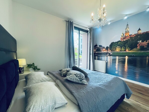 1 bedroom, iron/ironing board, free WiFi, bed sheets