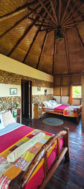 Comfort Double Room, 1 Bedroom, Mountain View | Individually decorated, individually furnished, bed sheets - Agandi Uganda Eco-lodge (Bwindi)