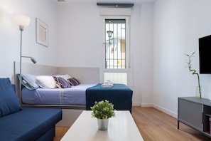 1 室のベッドルーム、アイロン / アイロン台、WiFi、ベッドシーツ