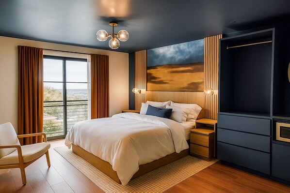 Habitación, 1 cama de matrimonio grande | Tabla de planchar con plancha y wifi gratis