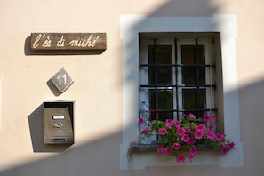 Detalhe da fachada
