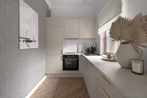 Suite | Private kitchen | Espresso maker, coffee/tea maker, electric kettle