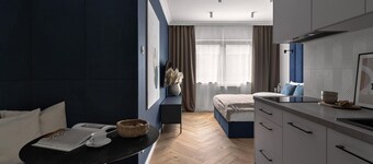Gliwice Apartio 房間