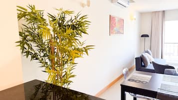 Superior appartement, 1 slaapkamer, balkon | Woonruimte