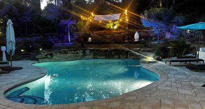 On the water's edge of Provence, between vines and olive trees