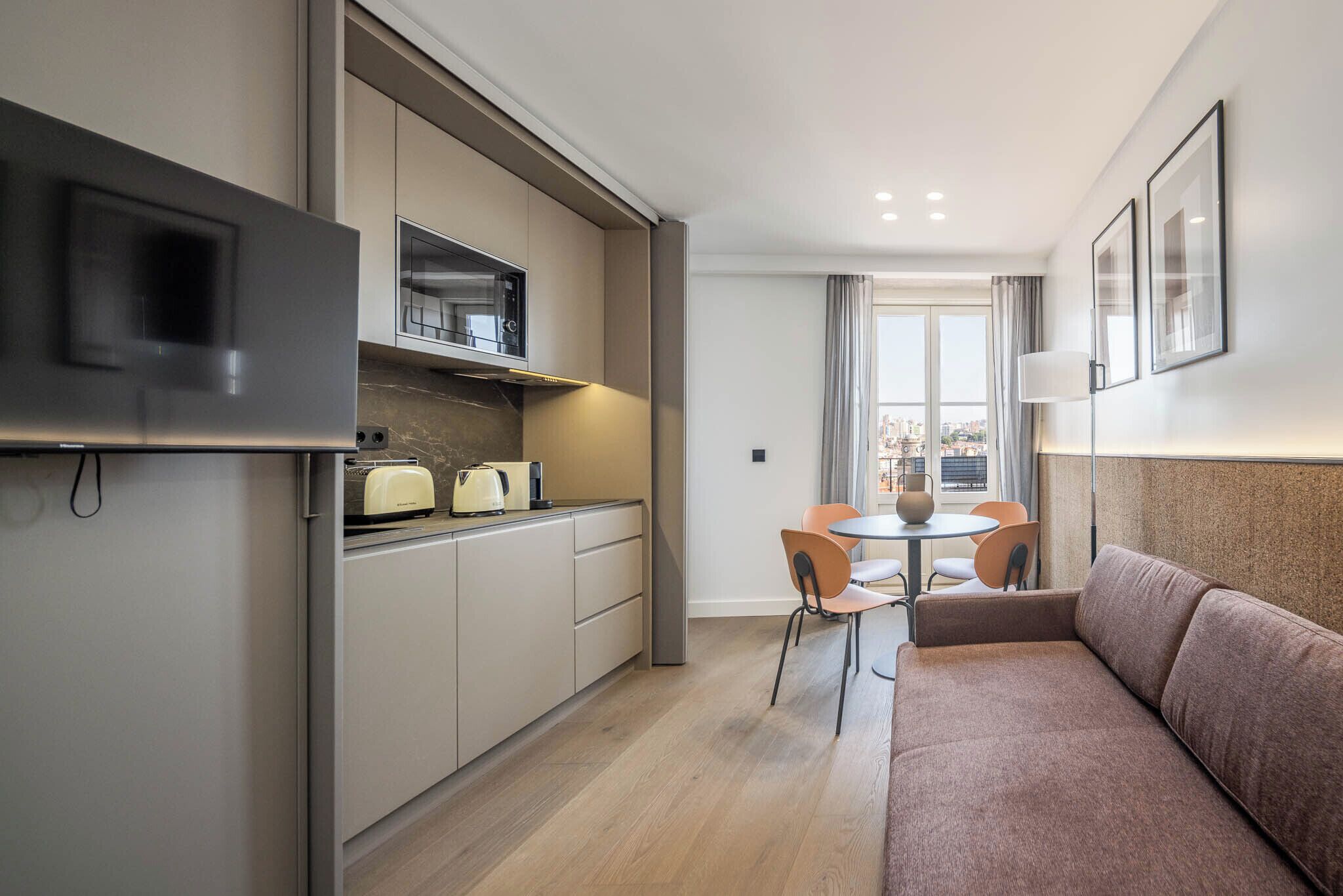 Duplex, 2 Bedrooms | Private kitchen | Mini-fridge, microwave, stovetop, espresso maker