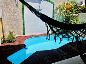Pool - Little house on the St Francois golf course, private pool (Saint-François)