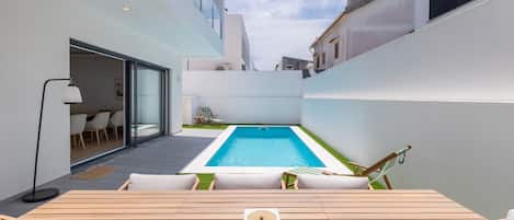 Piscine chauffée