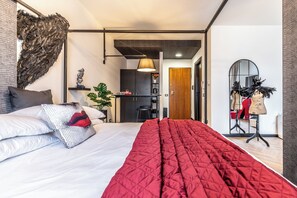 1 Schlafzimmer, kostenloses WLAN, Bettwäsche, Rollstuhlgeeignet