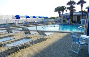 Opvarmet pool