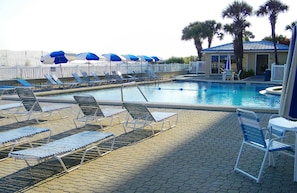 Opvarmet pool