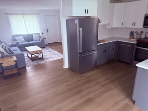 Smart TV, fireplace, printers