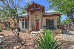 Exterior - Chic Comfort Just Steps From Main Street! (Fredericksburg)