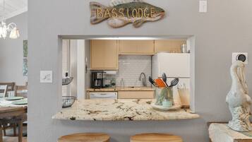 Condo, Multiple Beds, Pool Access, City View (101 Cove West) | Private kitchen | Coffee/tea maker