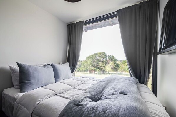 View from room - Luxury Hill Country Container Home - Near Alamo Springs Cafe (Fredericksburg)