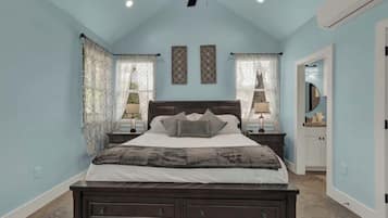 1 bedroom, individually decorated, individually furnished, bed sheets