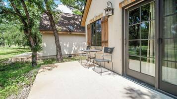 Cabin, 1 King Bed, Patio, Garden View (9996 US-290 - Hof Haus) | View from room
