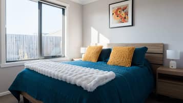 2 chambres, fer et planche Ă repasser, Wi-Fi, draps fournis