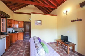 Appartement, vue montagne | Coin séjour