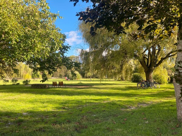 Overnatningsstedets område