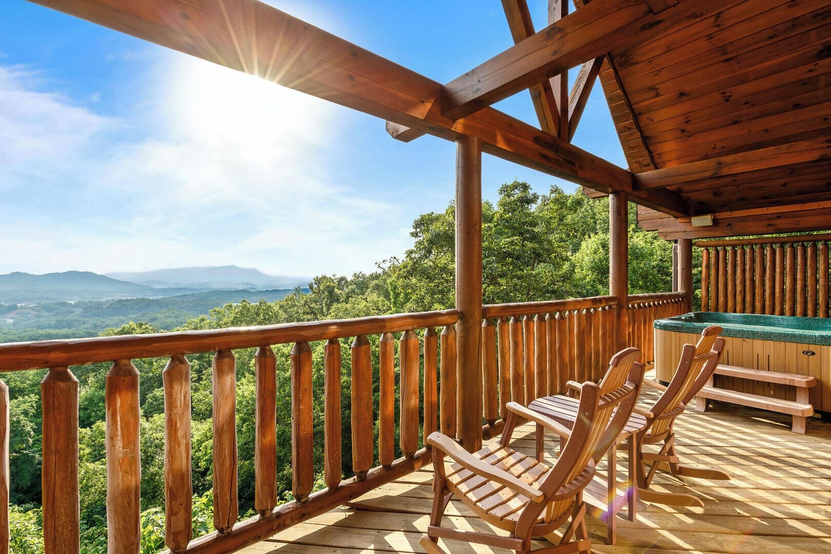 Baignoire à remous extérieure