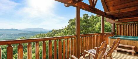 Baignoire à remous extérieure