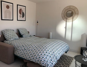 1 chambre, draps fournis