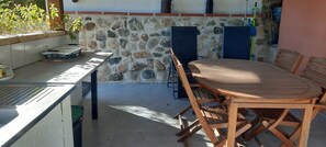 Restauration en plein air