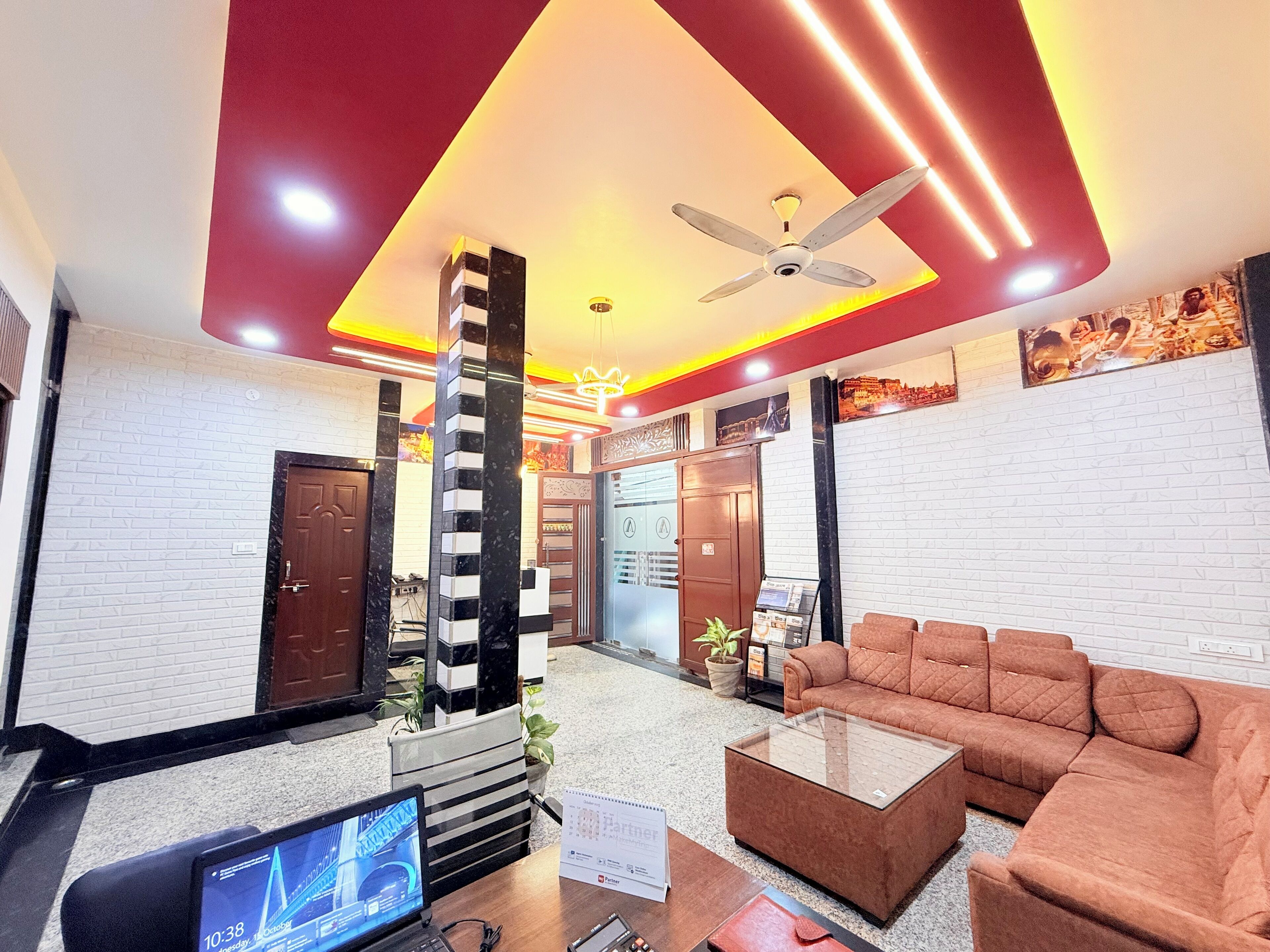 Sala de estar en el lobby