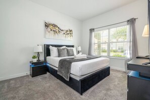 4 bedrooms, travel cot, WiFi, bed sheets