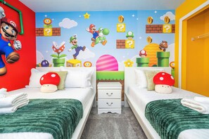 4 quartos, berço de viagem, Wi-Fi, roupa de cama