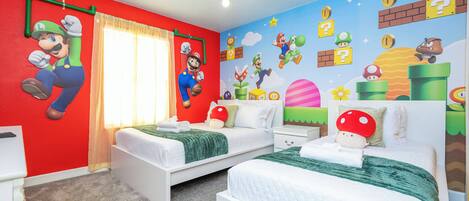 4 sovrum, resesäng, wi-fi och sängkläder