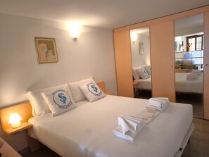 1 bedroom, travel crib, free WiFi, bed sheets